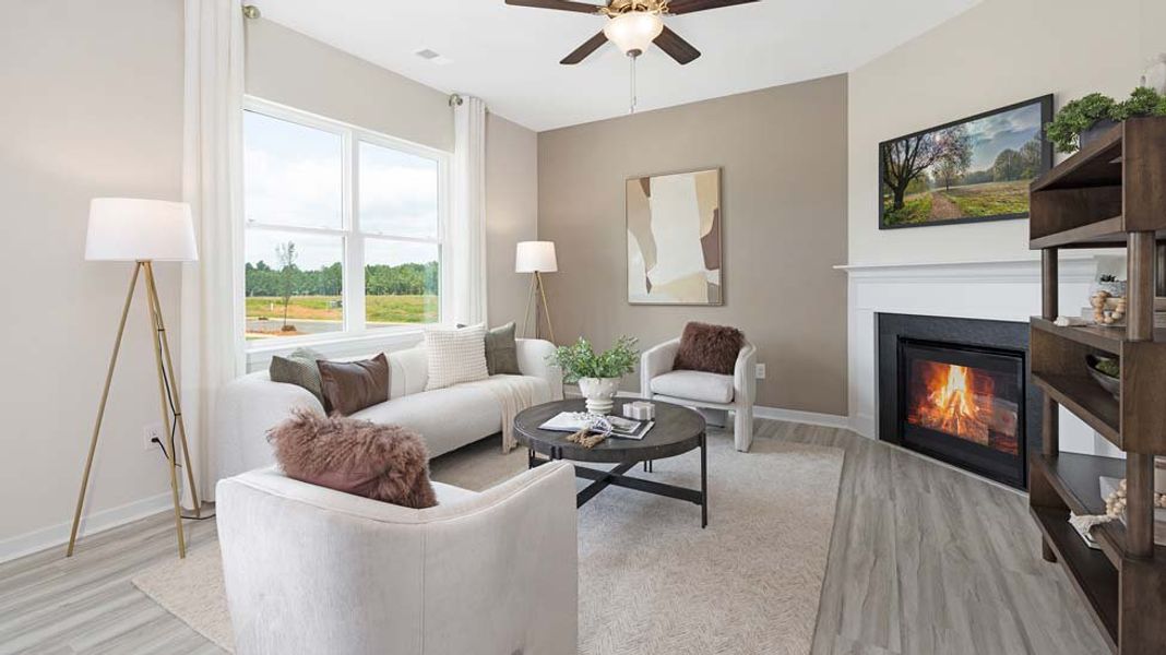Furnished interior view inside a new home in Silverstein, Salisbury (Image 8).