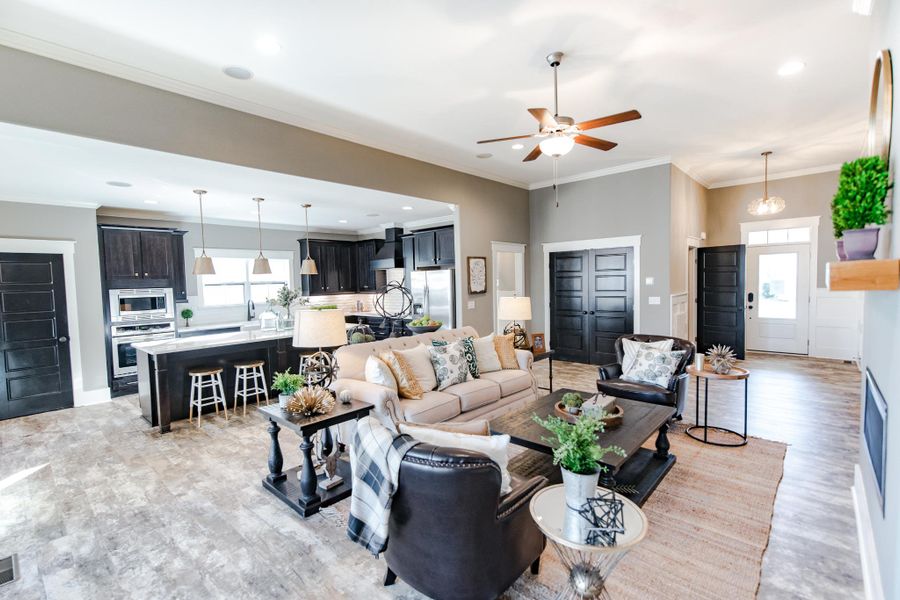 Representative furnished interior of a home built from the Sullivan by Bill Clark Homes in Osprey Landing, Southport (Image 47). Representative furnished interior of a home built from the Sullivan by Bill Clark Homes in Osprey Landing, Southport (Image 47).