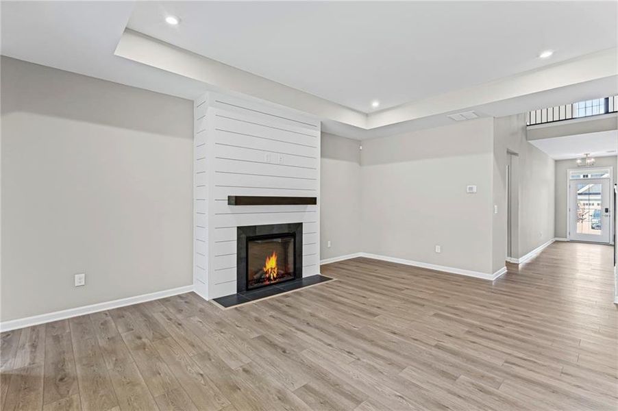 Spacious, unfurnished interior of a new home in The Reserve At Liberty Park, Braselton (Image 28). Spacious, unfurnished interior of a new home in The Reserve At Liberty Park, Braselton (Image 28).