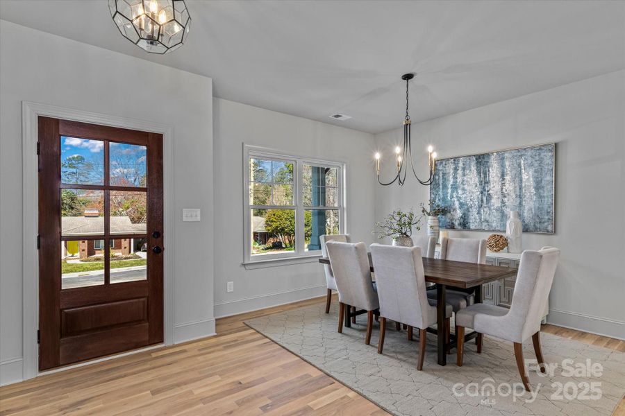 Front Entrance and Dining Area