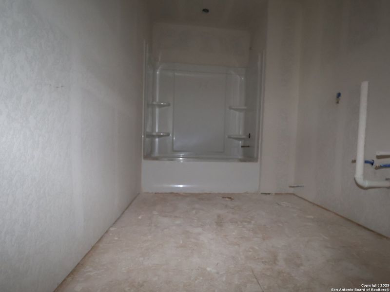 In-progress construction of a new home in Hunters Ranch, San Antonio, TX (Image 16).