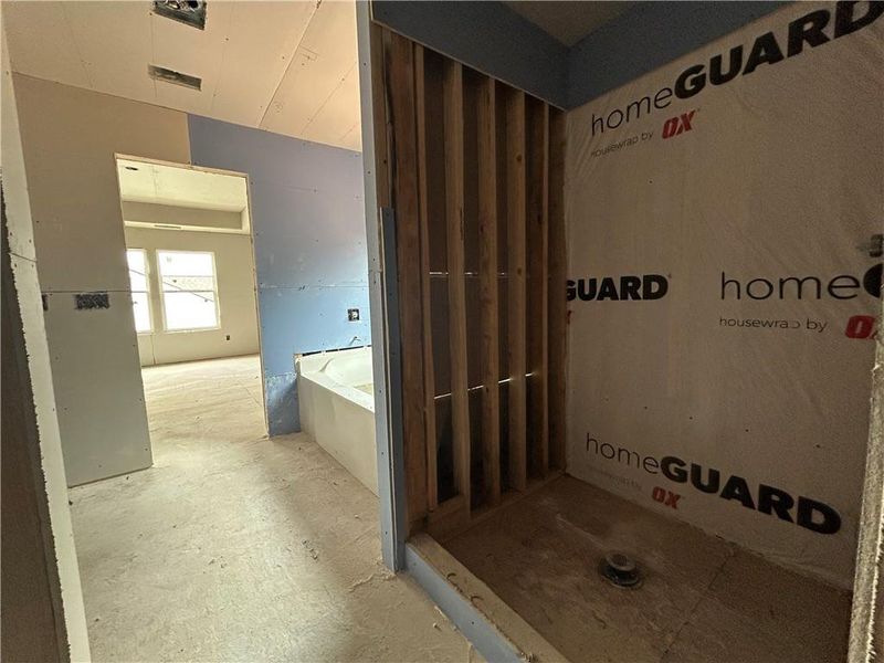 In-progress construction of a new home in Sutton's Landing, Statham, GA (Image 16).