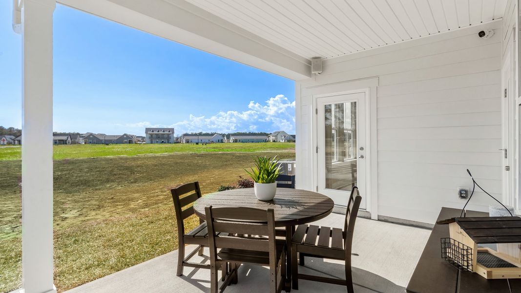 Furnished interior view inside a new home in Indigo at the Preserve, Longs (Image 10).
