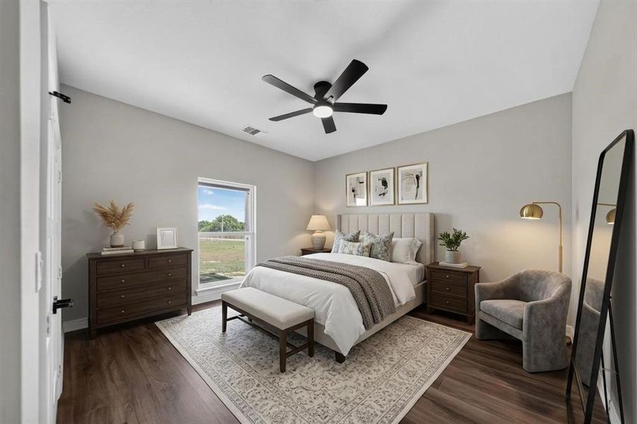 Furnished interior view inside a new home in , Arp (Image 13). Furnished interior view inside a new home in , Arp (Image 13).