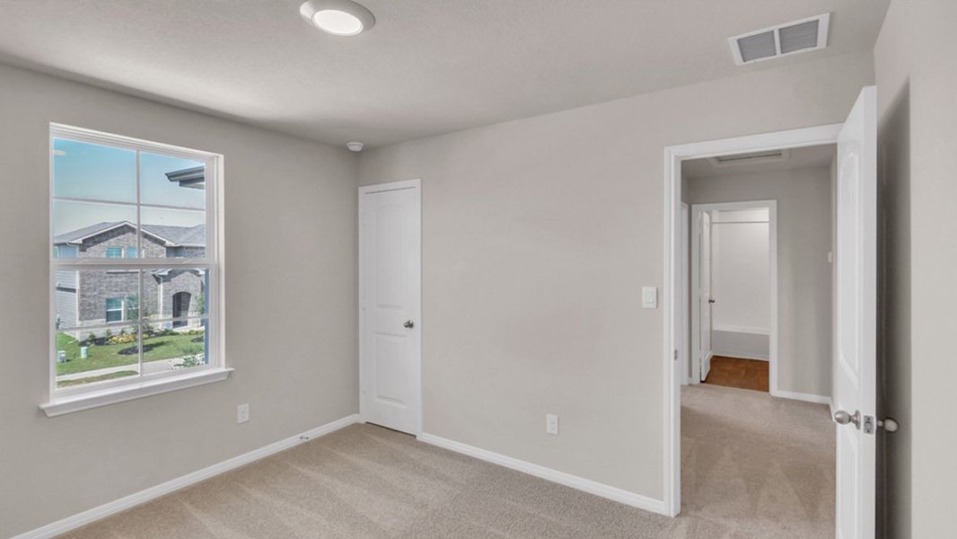 Representative unfurnished interior of a home built from the The Naples by D.R. Horton in Trails at Wildhorse, Austin (Image 27). Representative unfurnished interior of a home built from the The Naples by D.R. Horton in Trails at Wildhorse, Austin (Image 27).