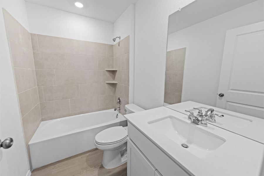 Furnished interior view inside a new home in Sunset Oaks, Maxwell (Image 9).