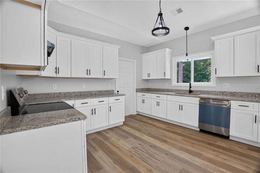 Furnished interior view inside a new home in , Locust Grove (Image 7).