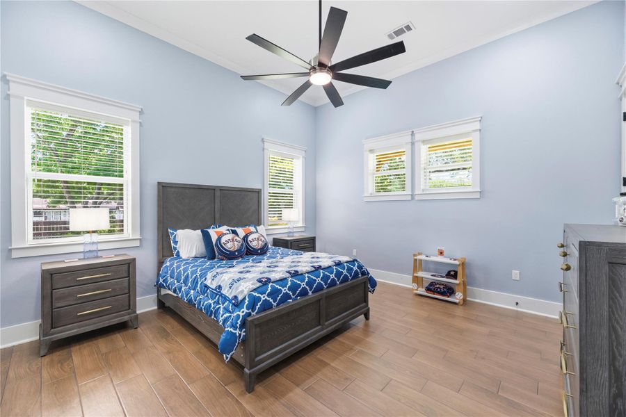 Furnished interior view inside a new home in , Richmond (Image 18).