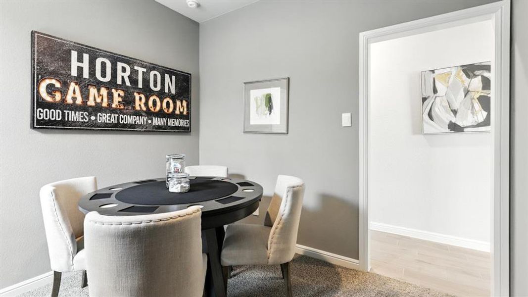 Furnished interior view inside a new home in The Canyons, Keene (Image 35).