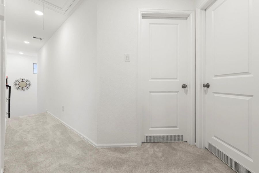 Spacious, unfurnished interior of a new home in Tavola: Gulf Coast Collection, New Caney (Image 22).