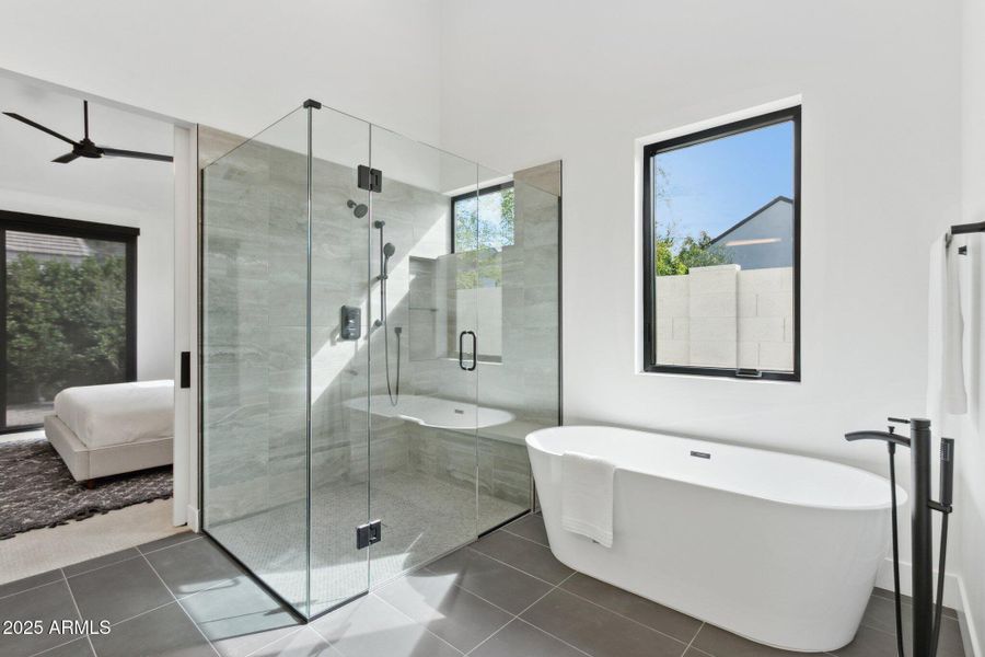 Primary bathroom Primary bathroom