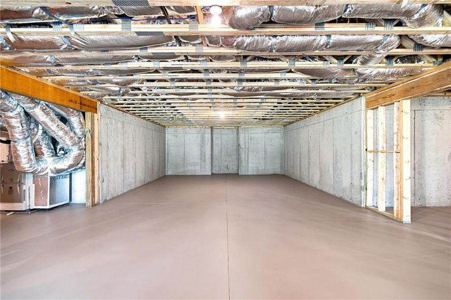 In-progress construction of a new home in , Milton, GA (Image 68).