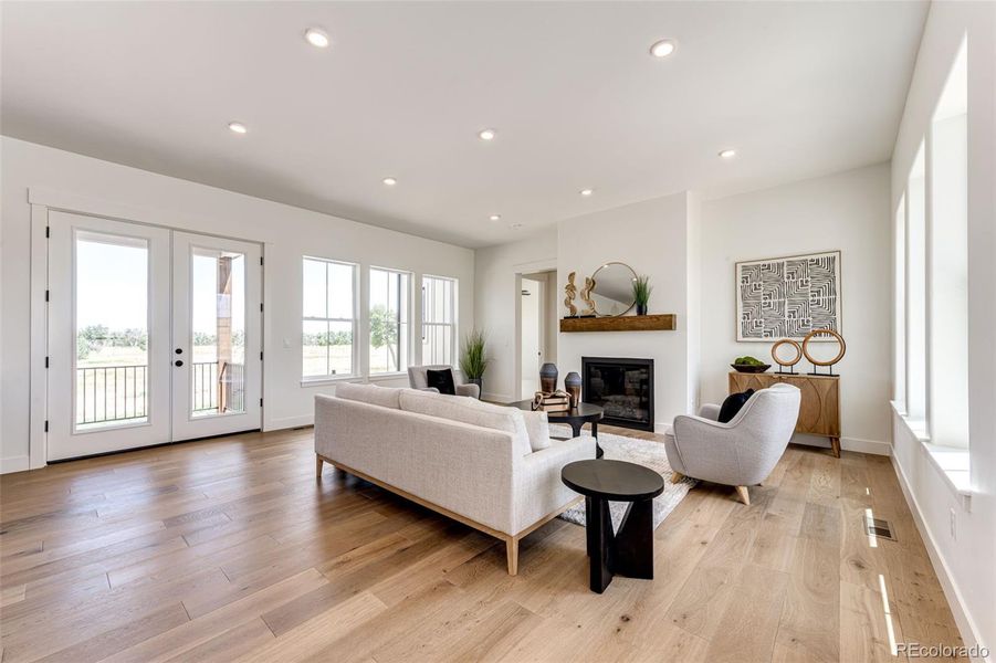 Furnished interior view inside a new home in , Byers (Image 4).