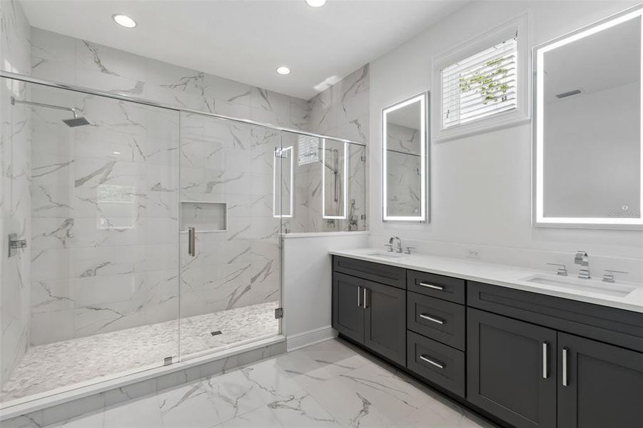 Furnished interior view inside a new home in , Tampa (Image 14).