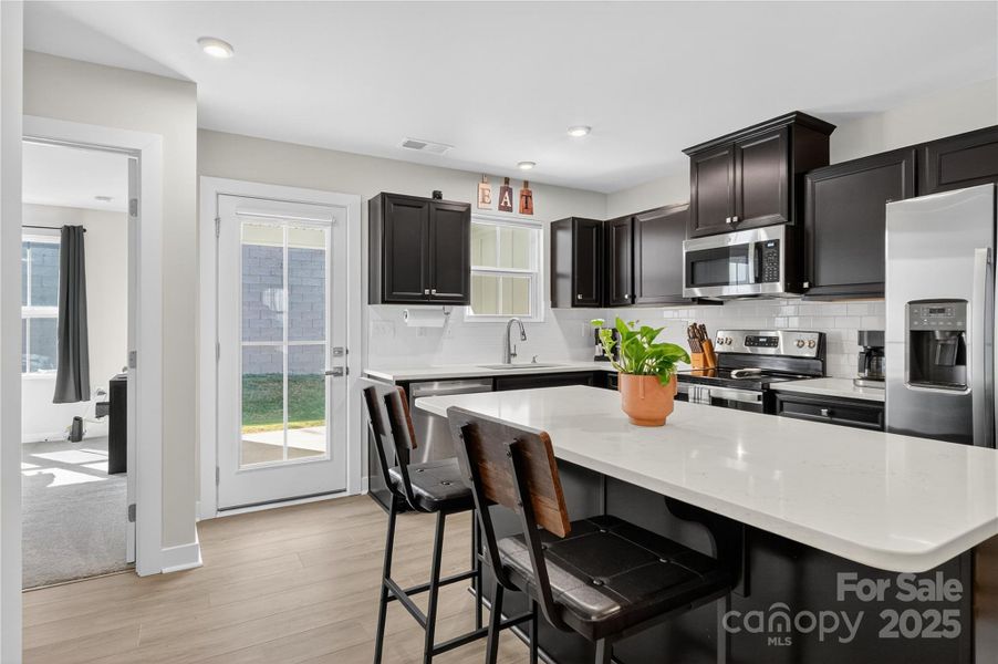 Furnished interior view inside a new home in , Troutman (Image 4).