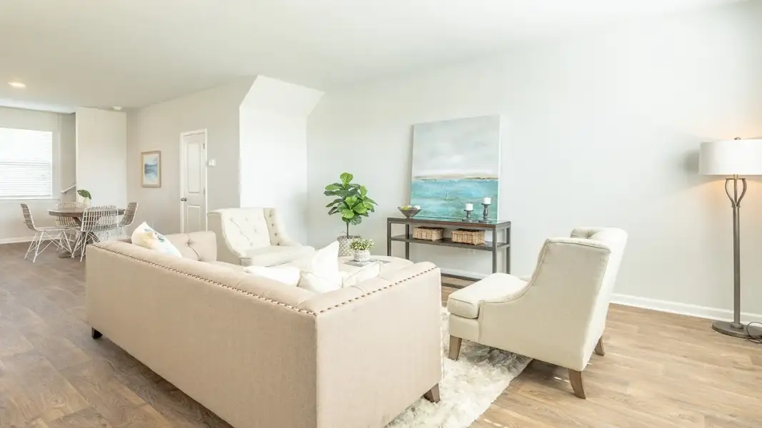 Furnished interior view inside a new home in Hillcrest, Ravenel (Image 8).
