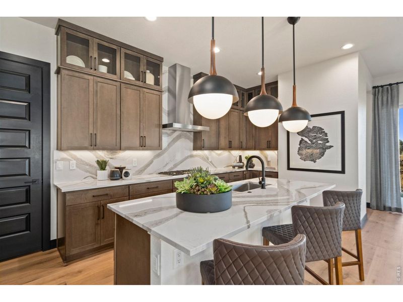 Furnished interior view inside a new home in , Fort Collins (Image 12).