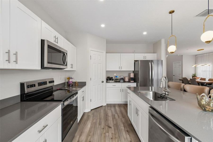 Furnished interior view inside a new home in , Haines City (Image 12).