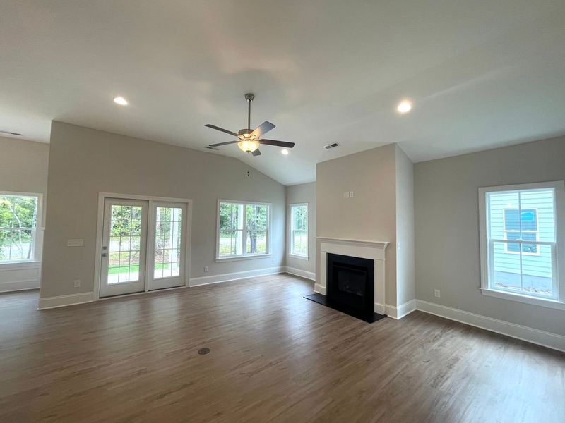 Representative unfurnished interior of a home built from the Lanai by Bill Clark Homes in The Sanctuary at Sunset Beach, Sunset Beach (Image 18). Representative unfurnished interior of a home built from the Lanai by Bill Clark Homes in The Sanctuary at Sunset Beach, Sunset Beach (Image 18).