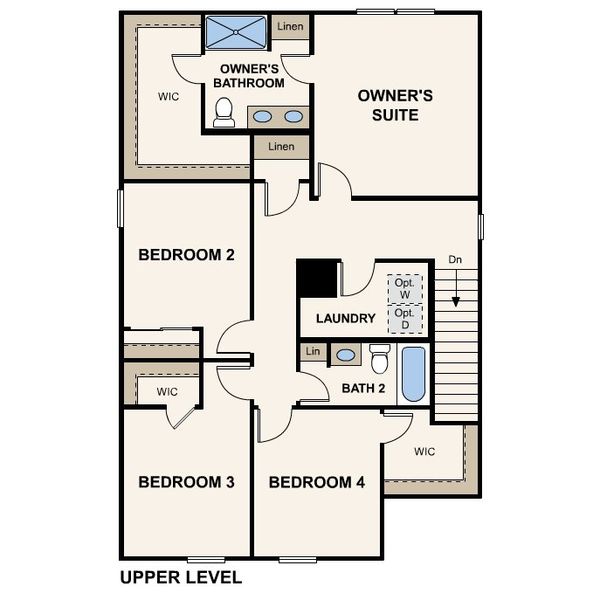 2D floor plan layout of this home in Entrada del Toro at Rancho Sahuarita, Sahuarita, AZ (Image 3).