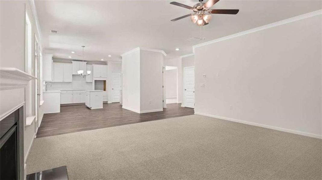 Spacious, unfurnished interior of a new home in Wildwood, Covington (Image 25).