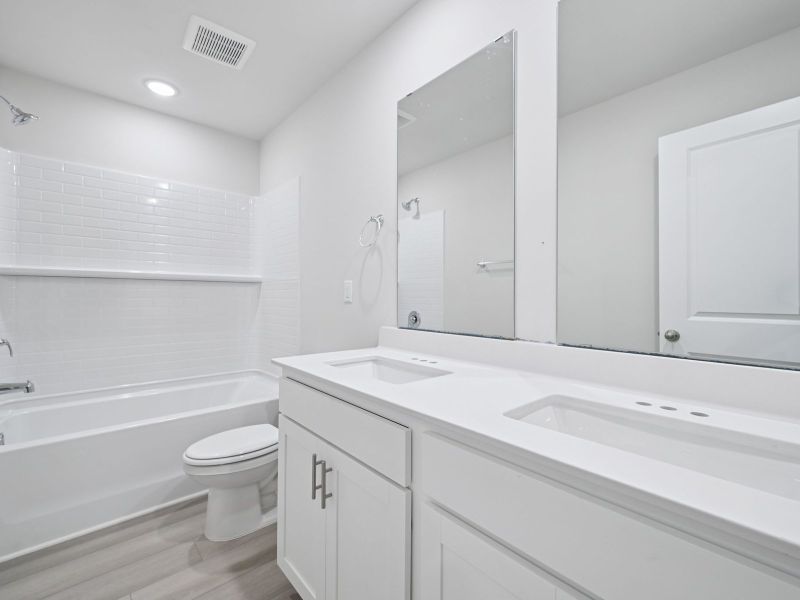 Furnished interior view inside a new home in Oak Manor - Signature Series, Garner (Image 7).