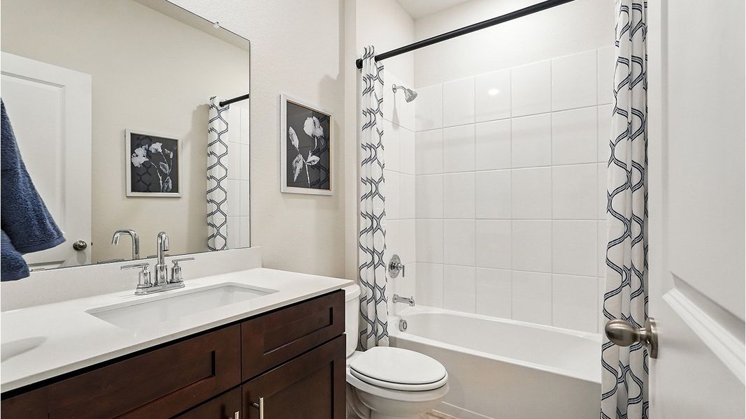 Representative furnished interior of a home built from the Naples by D.R. Horton in The Reserve at Timber Creek, Lindale (Image 38). Representative furnished interior of a home built from the Naples by D.R. Horton in The Reserve at Timber Creek, Lindale (Image 38).