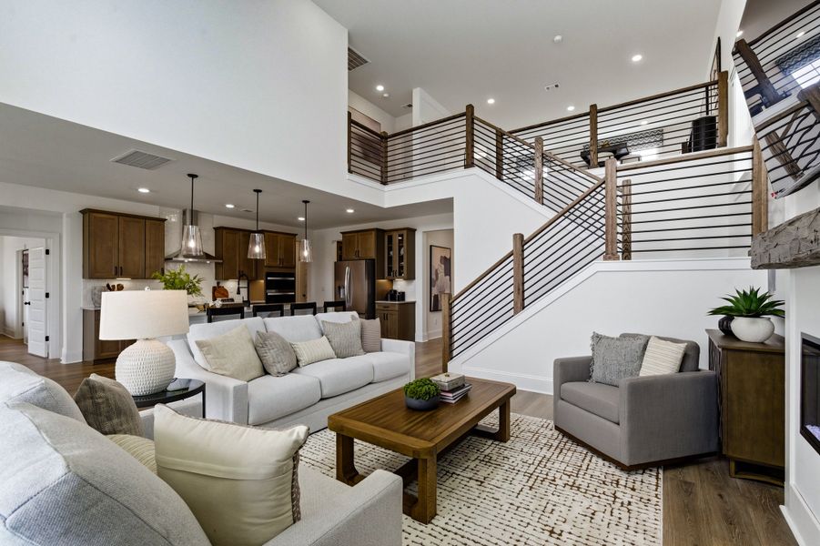 Representative furnished interior of a home built from the Ivey by Beazer Homes in Northbrook, Murrells Inlet (Image 6).