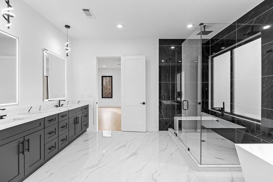 Furnished interior view inside a new home in , Jefferson (Image 11).