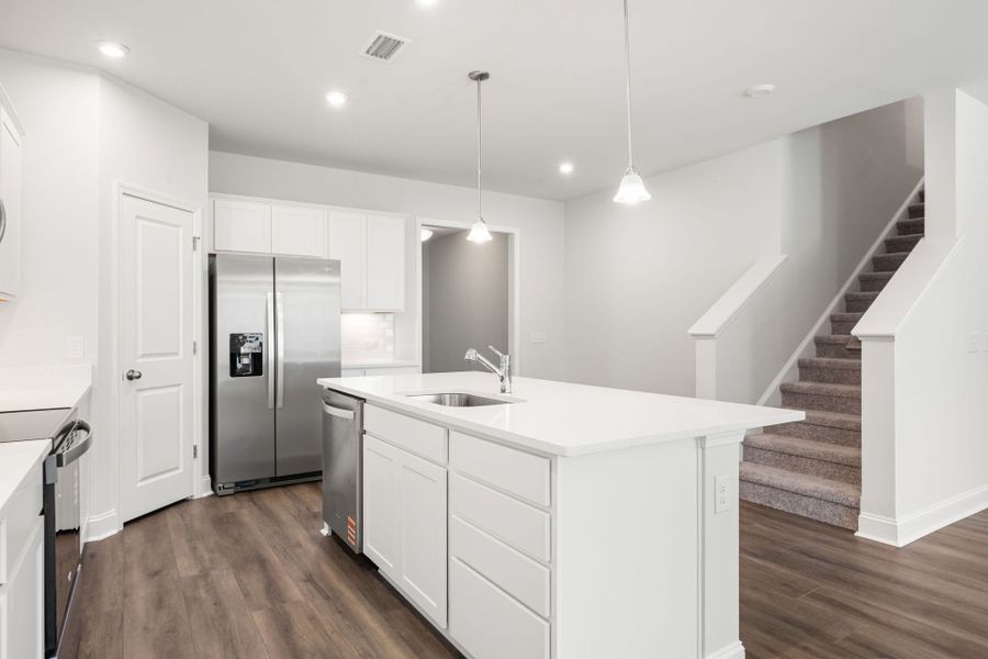 Furnished interior view inside a new home in Waterways, Richmond Hill (Image 13).