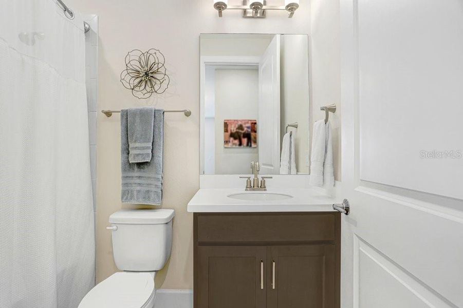 Furnished interior view inside a new home in Esplanade at Artisan Lakes, Palmetto (Image 15).