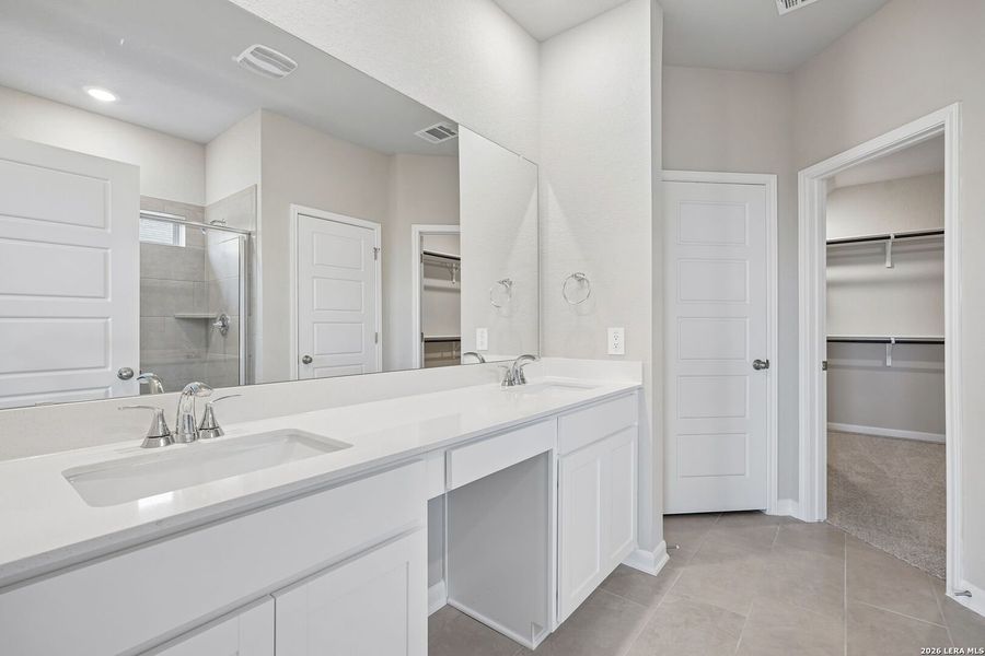 Furnished interior view inside a new home in Remington Ranch, San Antonio (Image 7).