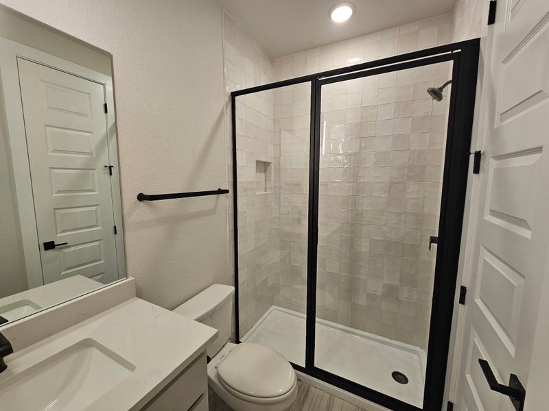 Furnished interior view inside a new home in Blackhawk in Pflugerville, Pflugerville (Image 9).