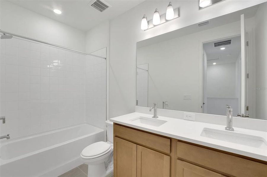 Furnished interior view inside a new home in Shores at Mirada, San Antonio (Image 11).