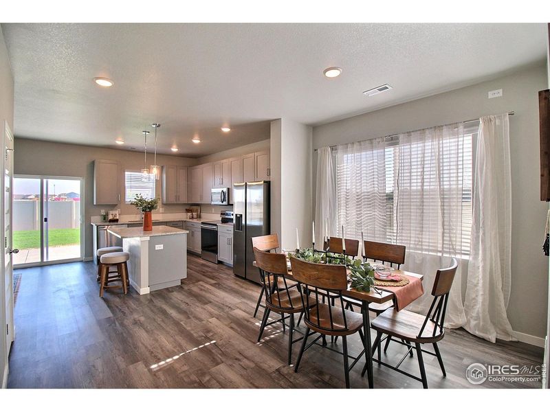 Furnished interior view inside a new home in Liberty Draw, Evans (Image 39).
