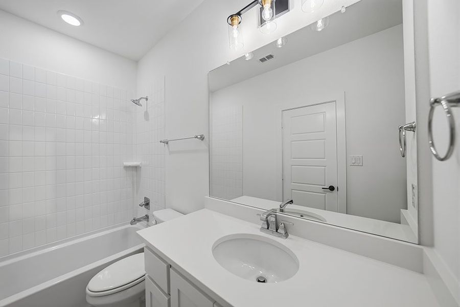 Furnished interior view inside a new home in Hillside Village, Celina (Image 12).