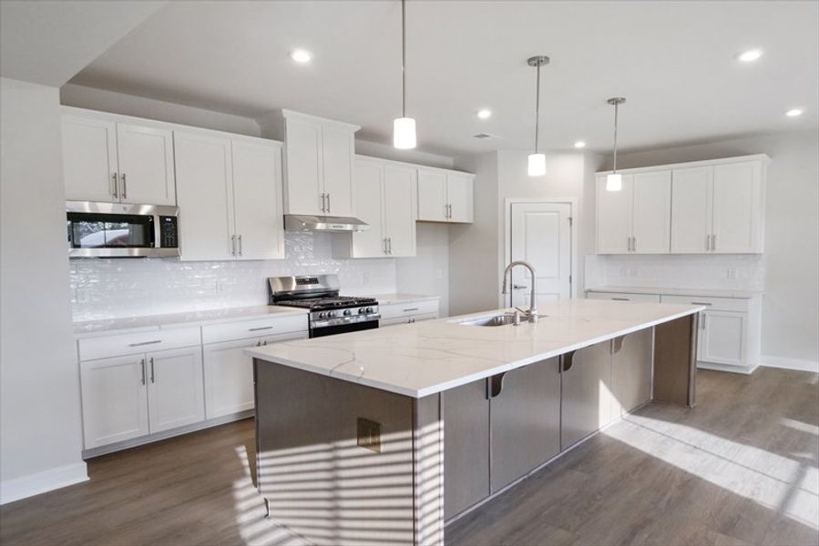Furnished interior view inside a new home in Canterbrook Farms 2-Story, Fountain Inn (Image 4).
