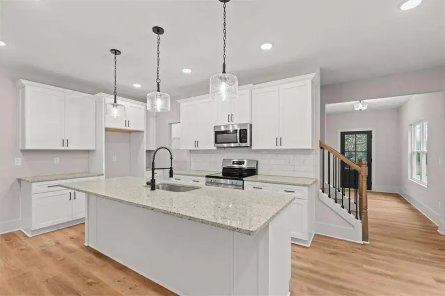 Furnished interior view inside a new home in , Carrollton (Image 6). Furnished interior view inside a new home in , Carrollton (Image 6).