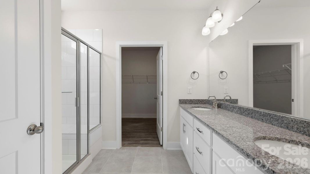Furnished interior view inside a new home in Tap Root Farms, Hendersonville (Image 10).