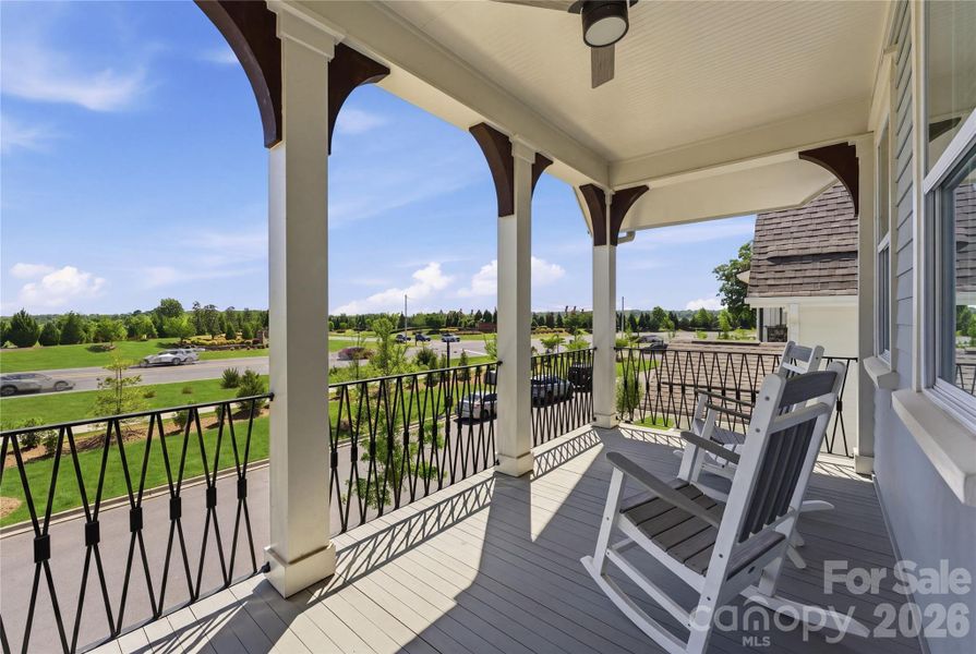 Exterior details and patio area of a home in , Fort Mill (Image 28).