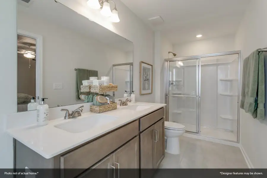 Furnished interior view inside a new home in Ellington, Elgin (Image 27).