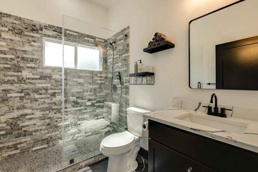 Furnished interior view inside a new home in , Somerville (Image 10).