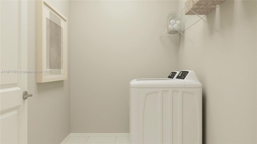 Furnished interior view inside a new home in Arbor Estates, Miami (Image 17).