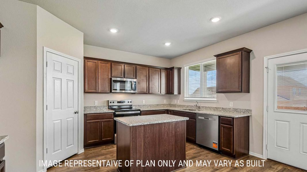 Furnished interior view inside a new home in Eagles Landing, Waco (Image 3).
