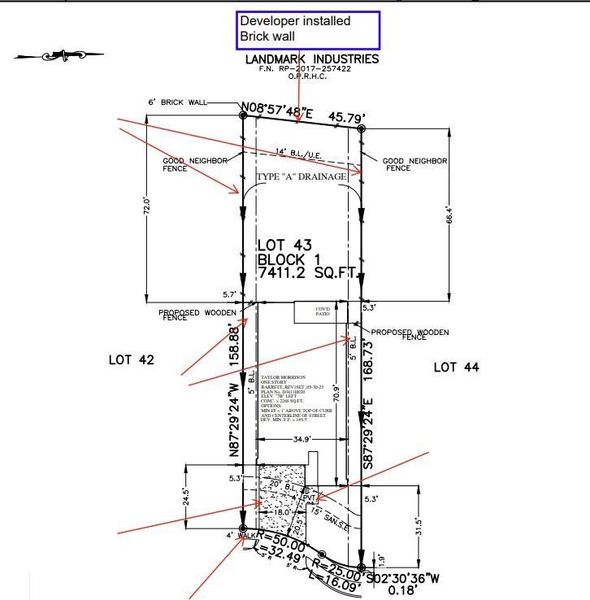 7811 Summer Solstice Street preliminary plot plan 7811 Summer Solstice Street preliminary plot plan