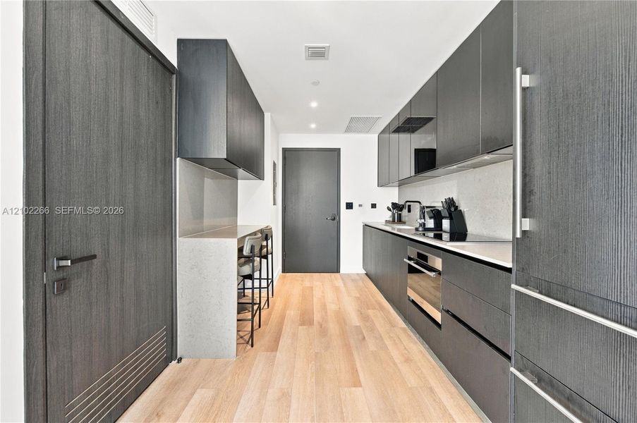 Furnished interior view inside a new home in , Miami (Image 30).