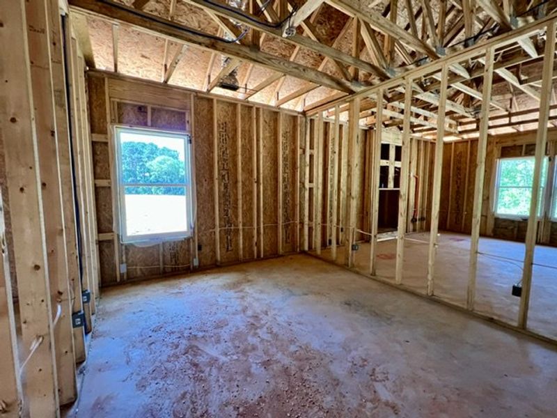 In-progress construction of a new home in Kimbell Acres, Pine Mountain, GA (Image 10).
