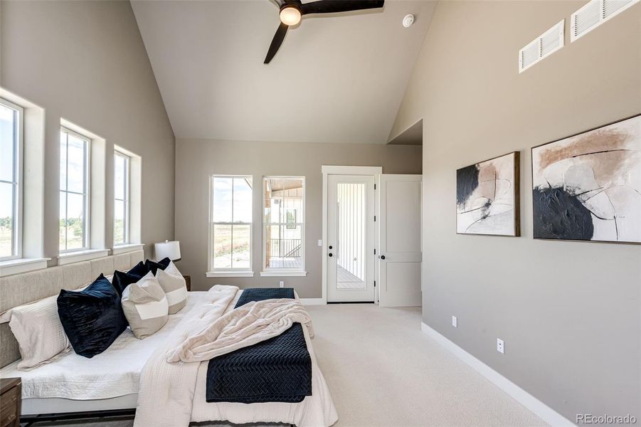 Furnished interior view inside a new home in , Byers (Image 17).