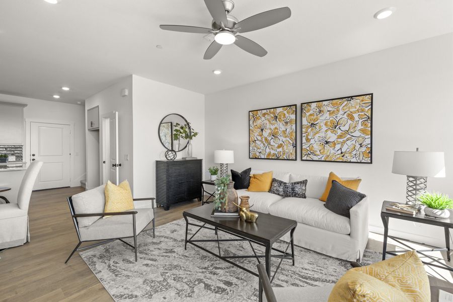 Furnished interior view inside a new home in Ten Mile Creek, Celina (Image 5).