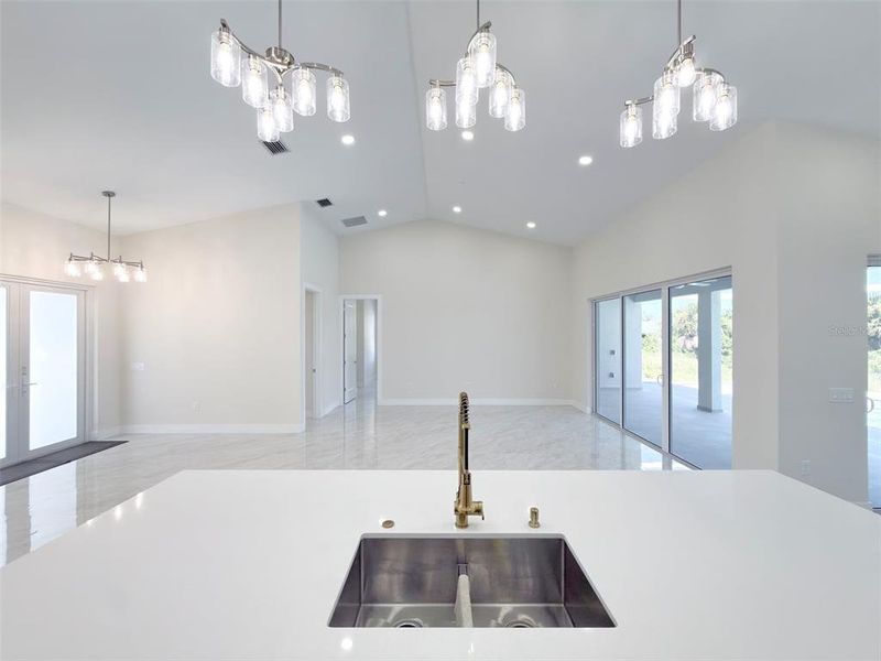 Close-up of interior finishes inside a home in , Port Charlotte (Image 20).